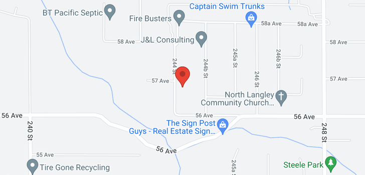 map of 5674 244TH STREET